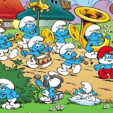 I Puffi cartone animato